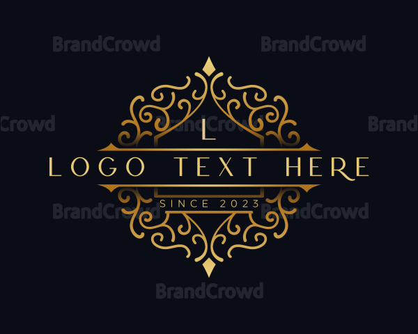 Luxury Ornament Jewelry Logo