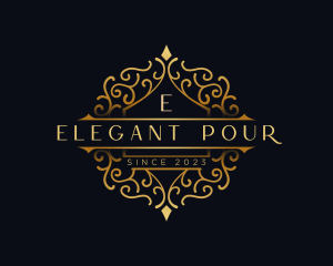 Luxury Ornament Jewelry logo design