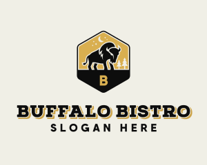 Buffalo - Wild Buffalo Ranch logo design