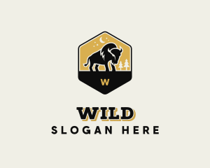 Wild Buffalo Ranch logo design