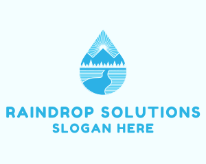 Drop - Nature Water Drop logo design