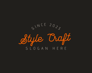 Classic Cursive Business logo design