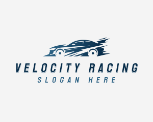 Car Racing Motorsport logo design