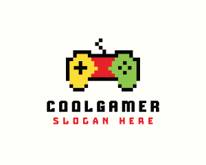 Streaming - Game Console Arcade logo design