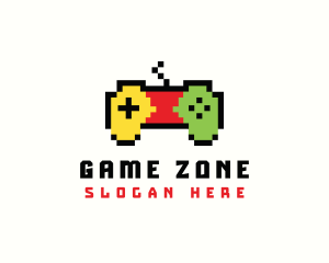 Game Console Arcade logo design