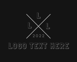 Retro - Hipster Fashion Apparel Letter logo design