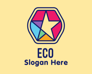 Colorful Generic Star  Logo