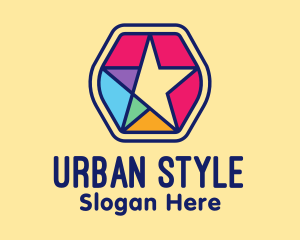 Colorful Generic Star  Logo