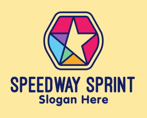 Theme Park - Colorful Generic Star logo design