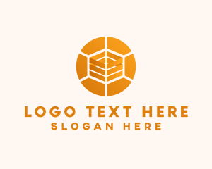 Formal - Modern 3D Digital Cube logo design