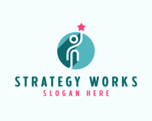 Leadership Corporate Organization  logo design