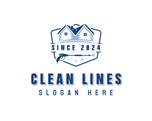 Cleaner Pressure Washing logo design