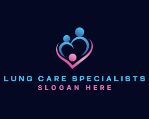 Heart Family Care logo design