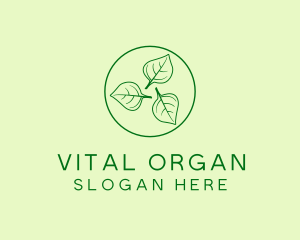 Natural Organic Herbs  logo design