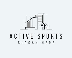 Urban Home Architecture  Logo