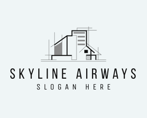 Urban Home Architecture  logo design