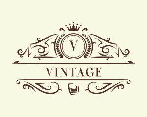 Vintage Whiskey Event logo design