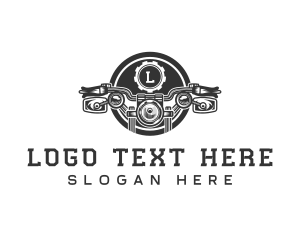 Vintage - Vintage Motorcycle Vehicle logo design