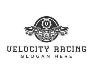 Vintage Motorcycle Vehicle logo design