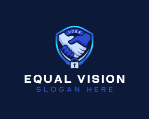 Equality - Hands Security Lock logo design