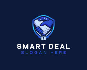 Deal - Hands Security Lock logo design
