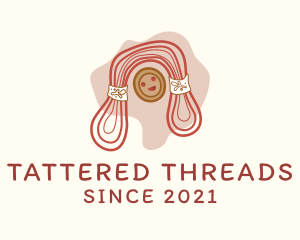 Crochet Thread Doll  logo design