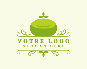 Elegant Chair Furniture Logo