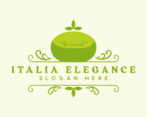 Elegant Chair Furniture logo design