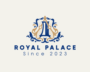 Intricate Royal Crest logo design