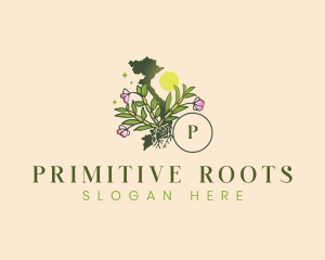 Vietnam Orchid Plant logo design