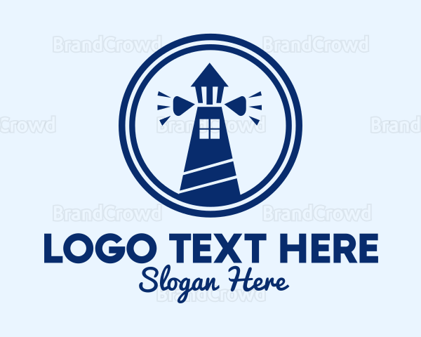 Blue Lighthouse Home Logo