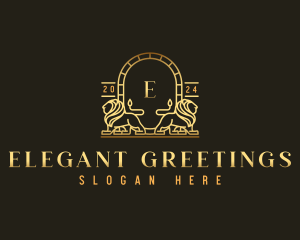 Regal Lion Luxury  logo design