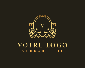 Royalty - Regal Lion Luxury logo design