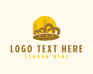 Bakery - Pretzel Bread Bakery logo design