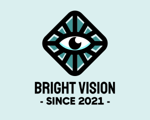 Pupil - Hypnotic Eye Box logo design