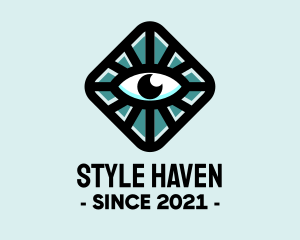 Metaphysical - Hypnotic Eye Box logo design