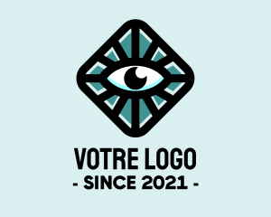 Sight - Hypnotic Eye Box logo design