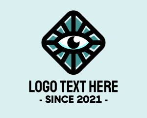 Sight - Hypnotic Eye Box logo design