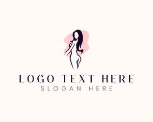 Elven - Sexy Beauty Naked Women logo design