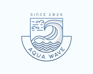 Coastal Waves Tourism logo design