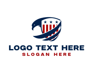 Patriotic - American Eagle Patriot logo design