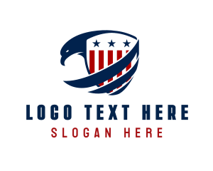Eagle - American Eagle Patriot logo design