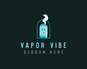 Vaporizer - E-cigarette Smoke Vape logo design