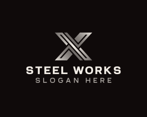 Steel - Industrial Steel Mechanic logo design
