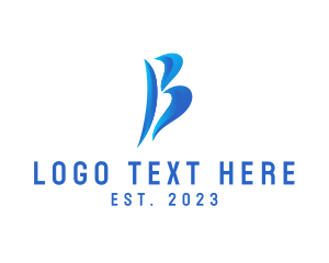 E Commerce - Professional Business Letter B logo design