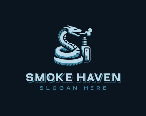 Viper Snake Vaporizer logo design