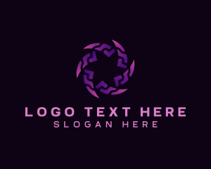 Spiral - Digital AI Motion logo design