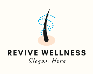 Rejuvenation - Hair Follicle Treatment logo design