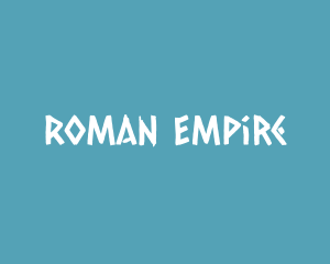 Roman - Ancient Greek Text Font logo design