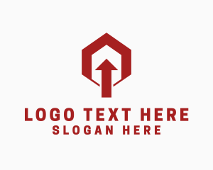 Storage Arrow Logistics logo design